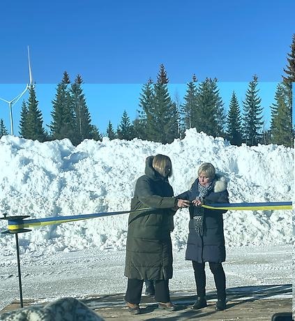 Invigning av Hocksjön vindkraftpark